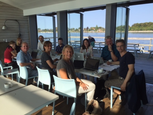 LegGov researchers during a workshop in Lund.